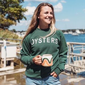 Green 'Oysters' Sweatshirt